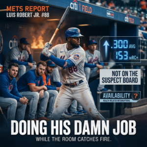Mets Luis Robert JR - Doing His Job